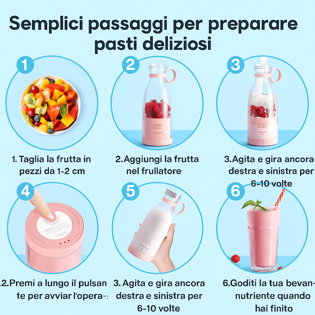 The Freshify™ - Frullatore Portatile